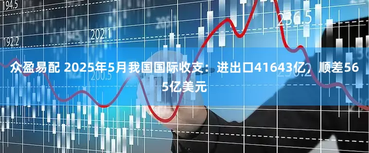众盈易配 2025年5月我国国际收支：进出口41643亿，顺差565亿美元